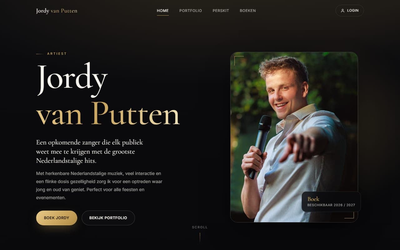 Schermafbeelding van Jordy van Putten